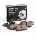 Front Brake Pad Set – Universal Fit, Low-Dust Ceramic Formula